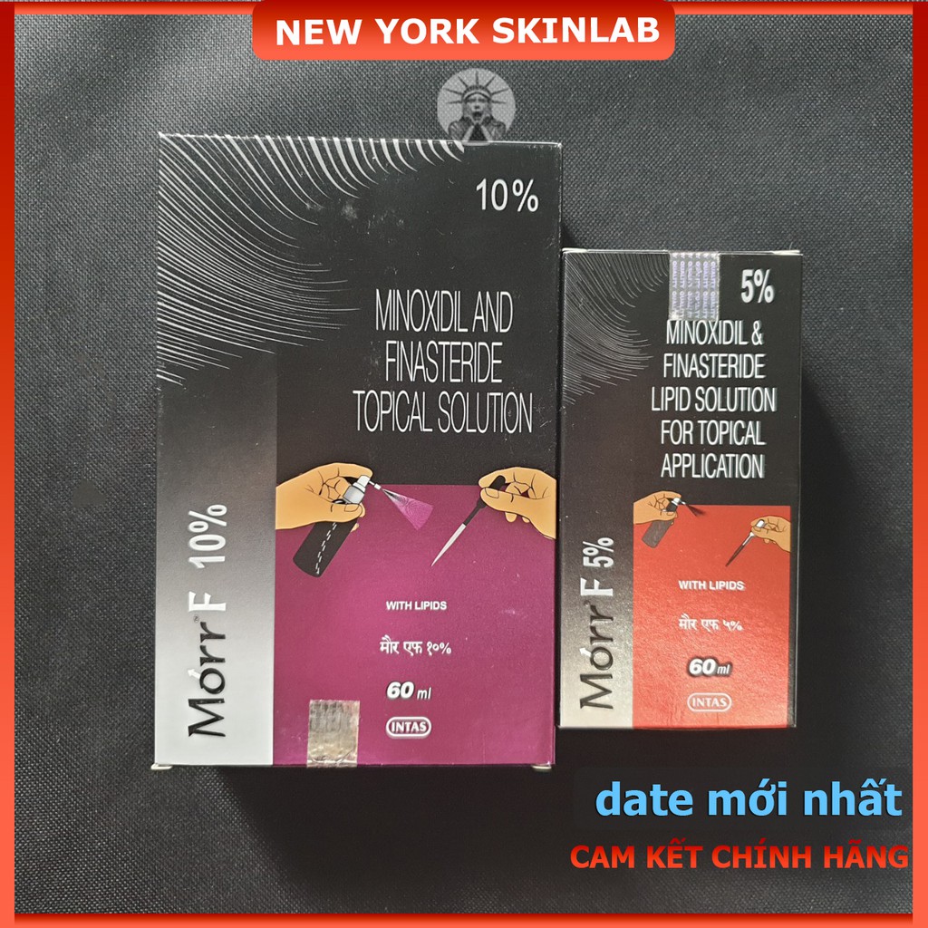 Serum mọc tóc - Minoxidil &amp; Finasteride 5% và 10% - Morr F 5% F5 và Morr F 10% F10 (60ml)