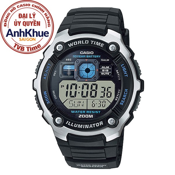 Đồng Hồ Nam Dây Nhựa Casio AE-2000W-9AVDF
