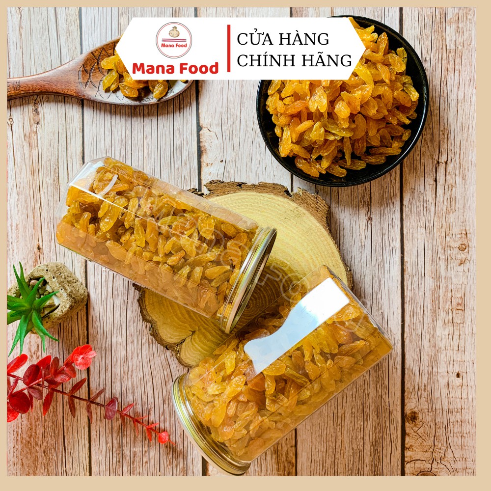 500G Nho khô vàng Raisins Mana Food | VSATTP - Dẻo Béo Thơm Ngon - Chất lượng