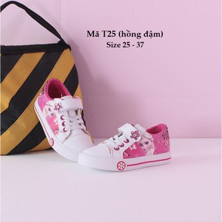 Giày Thể Thao Elsa Cho Bé  Gái 3 - 12 Tuổi  T25 FORM TO HƠN BT 1 SIZE [KÈM ẢNH THÂT]
