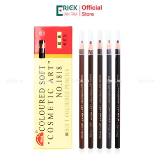 Bút chì xé 1818 NÂU kẻ vẽ chân mày phun xăm cao cấp