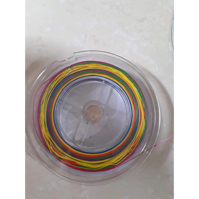 Dây dù câu cá Lure Raleigh X8 dài 100m  Dây dù PE 7 màu Raleigh X8 Siêu Bền hàng chất lượng Nhật Bản y hình c