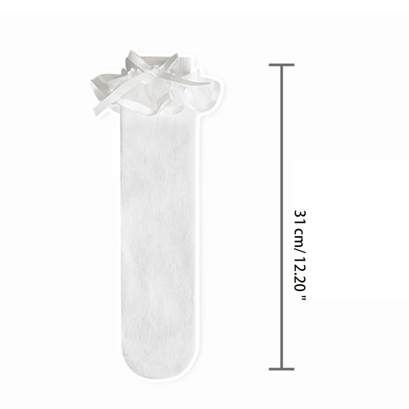 Đôi Vớ Phối Nơ Xinh Xắn Cho Bé Gái