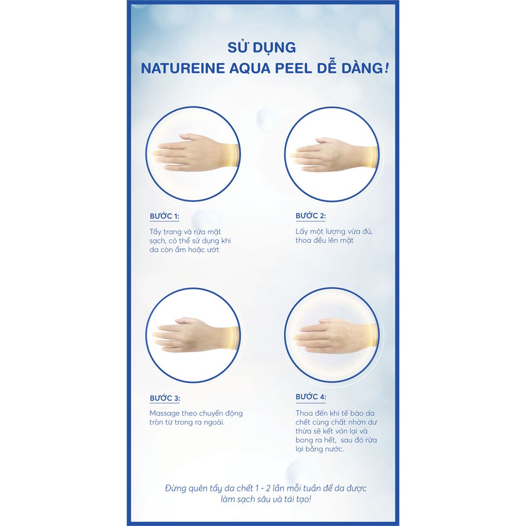  Gel Tẩy Tế Bào Chết Dưỡng Ẩm Da Natureine AQUA PEEL Moisture Peeling Gel 300ml | BigBuy360 - bigbuy360.vn