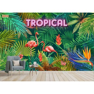 Tranh 3D trang trí quán cafe có keo sẵn