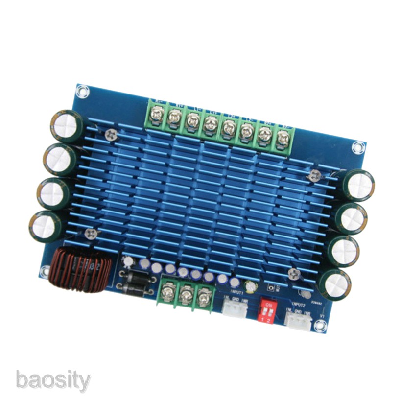 Bảng Mạch Khuếch Đại Âm Thanh Kỹ Thuật Số 4 Kênh DC12V ACC 50W x 4 Cho Xe Hơi