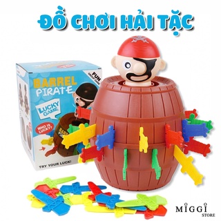 Đồ chơi hải tặc Barrel Pirate - Đồ chơi tương tác - Đồ chơi hải tặc vui nhộn