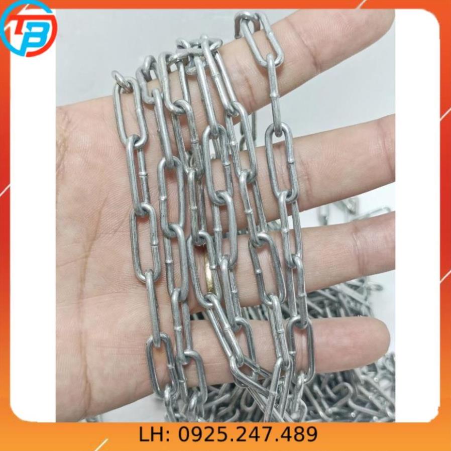 Dây xích sắt mạ kẽm [ Phi 2mm ] CÁP THÉP Thái Bình VinàN