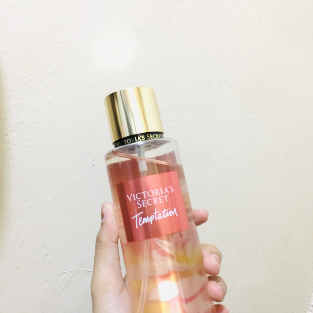 [Auth] Xịt thơm Body Mist Victoria's Secret - TEMPTATION 30ml/50ml/100ml +𝘿𝙚𝙘𝙚𝙢𝙗𝙚𝙧 𝙎𝙝𝙤𝙥+