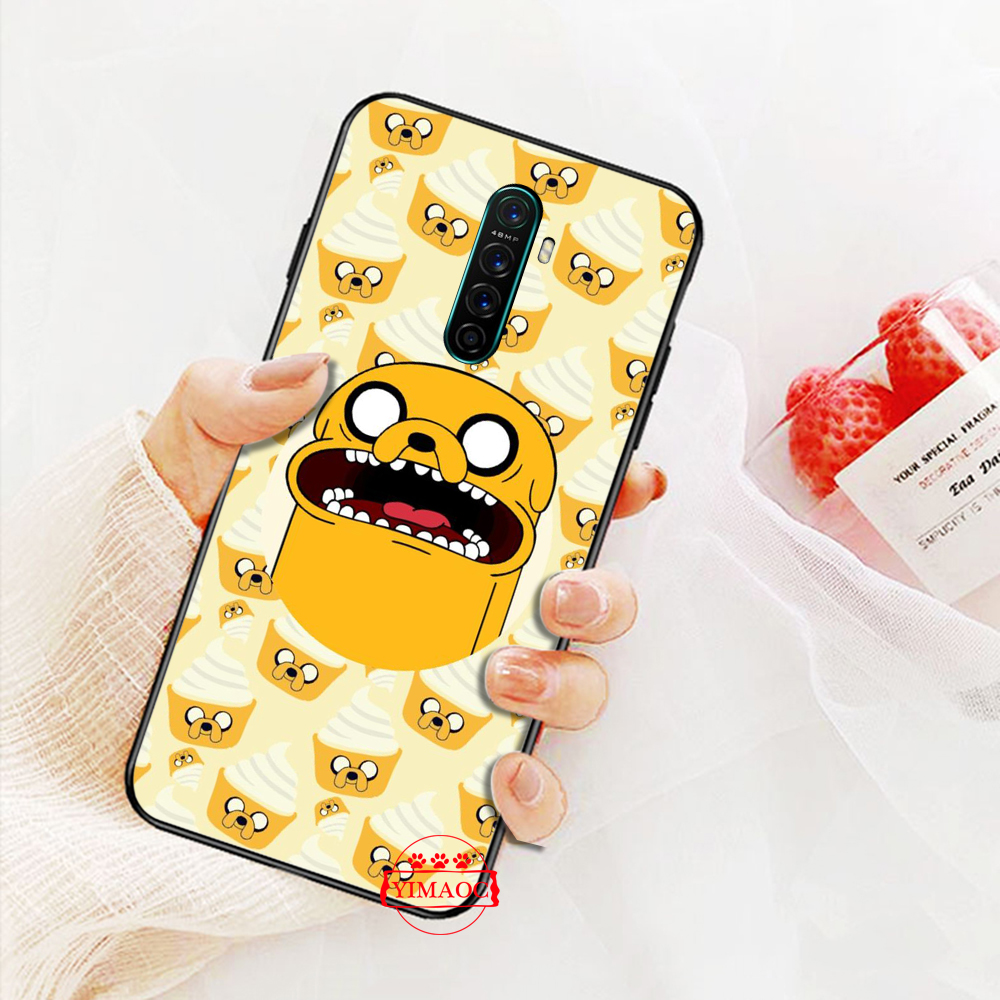 Ốp Lưng Mềm In Hình Adventure Time Cho Oppo A5 A9 2020 A1K F11 F1 Plus R9 R9S R15 R17 Pro 6q