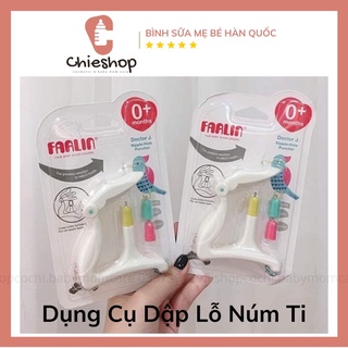 Dụng Cụ Dập Dục Lỗ Bình Sữa Núm Ti Farlin