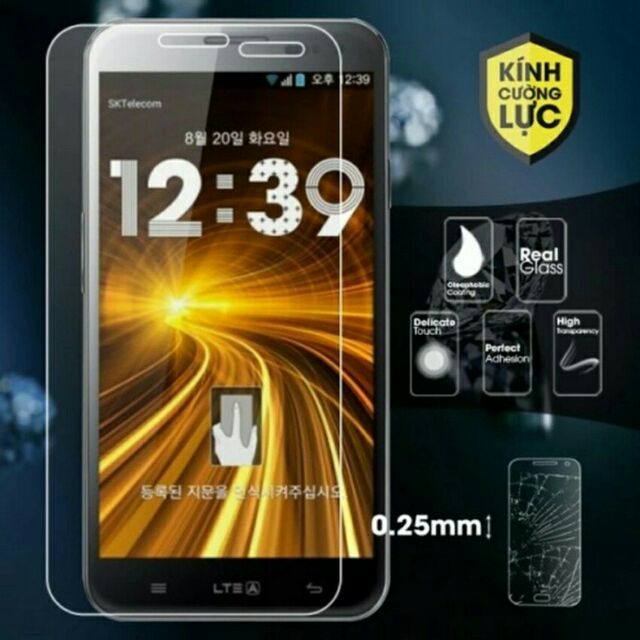 bộ 3 Dán kính cường lực sky A880