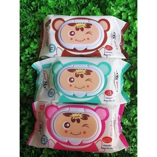 Khăn giấy Ướt Không Mùi 125 Tờ
