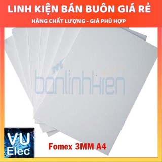 tấm xốp Fomex 3MM A4