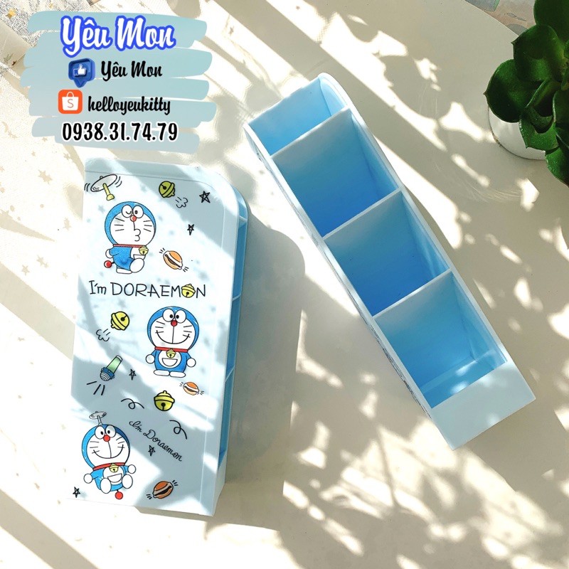 KỆ NHỰA ĐỰNG BÚT 4 NGĂN DORAEMON DOREMON