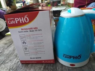Ấm siêu tốc -quà tặng càphê Phố