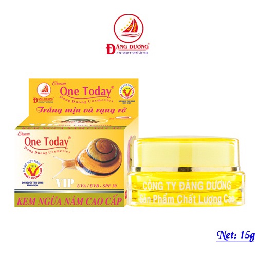kem ngừa nám cao cấp ốc sên One today 15g