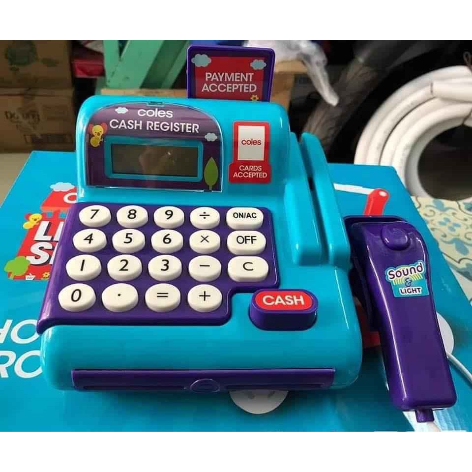 Máy tính tiền siêu thị Cash Register Little Shop COLES