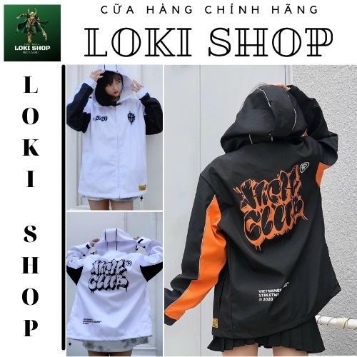 Áo khoác dù Chống Nắng cho nam nữ và cặp đôi LOKI SHOP In Hình hight club , Jacket ulzzang 3 màu unisex | BigBuy360 - bigbuy360.vn