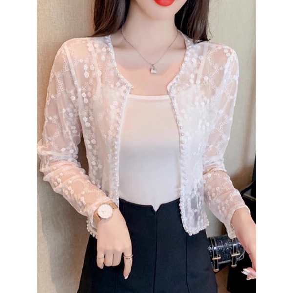 Áo choàng ren mùa hè cho váy, áo cardigan | BigBuy360 - bigbuy360.vn