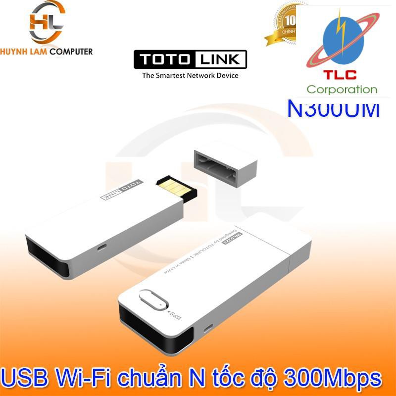 USB WiFi Totolink N300UM chuẩn N tốc độ 300Mbps chính hãng DGW phân phối | BigBuy360 - bigbuy360.vn