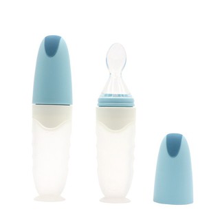 Bình thìa ăn dặm Silicon cao cấp (loại 90ml) DD146