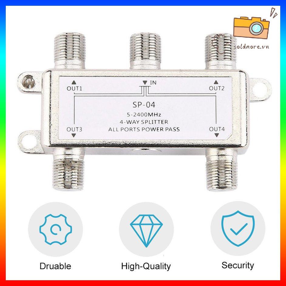 Ăng Ten 4 Cổng Cho Tv 5-2400mhz F