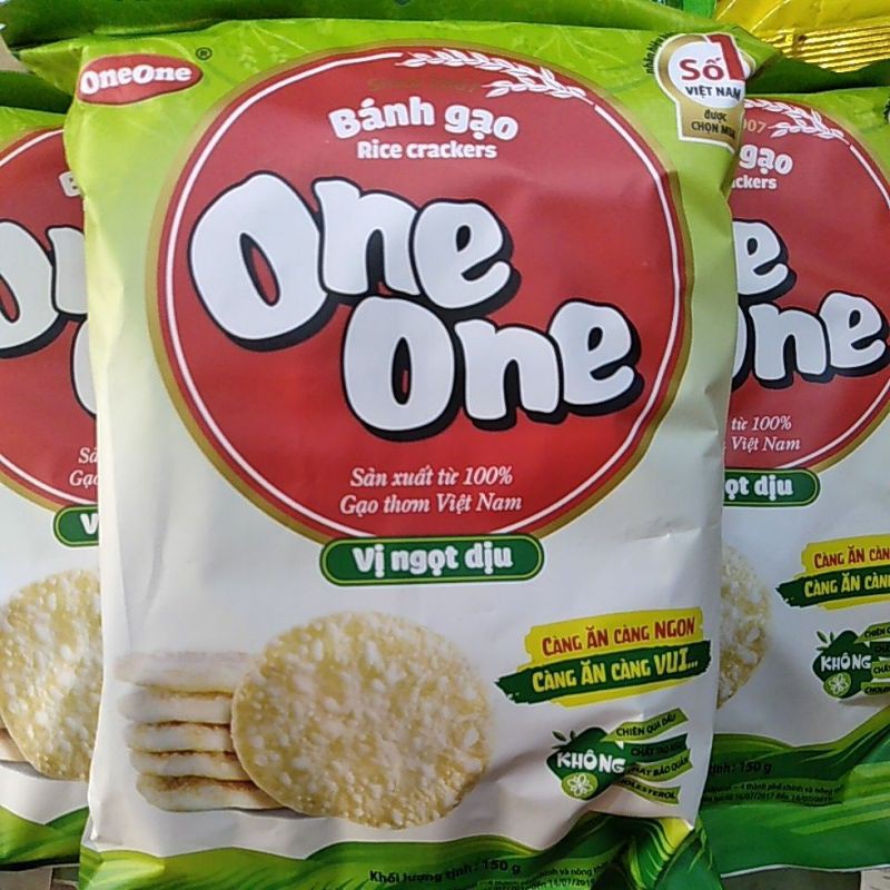 Bánh gạo One One vị ngọt dịu (gói 230g)