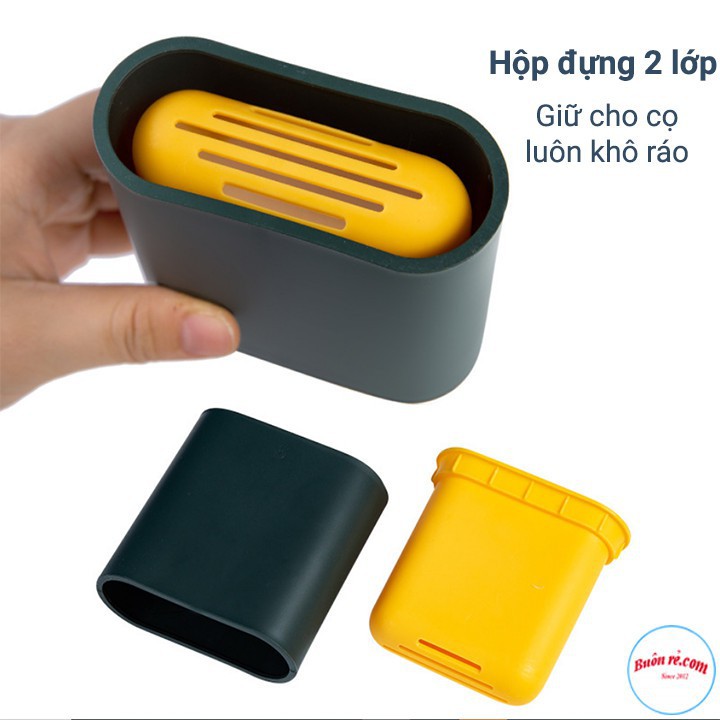 [❌GIÁ SỈ❌]Cọ Bồn Cầu Toilet Silicon Mẫu Đám Mây, Bàn Chải Silicon Chà Rửa Vệ Sinh Nhà Tắm Kèm Miếng Dán Treo Tường 88185