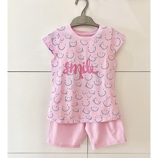 Xả kho-bộ smile hồng - 100%cotton