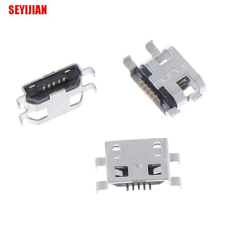 Set 10 Đầu Nối Cổng Sạc type B micro usb 5 Chấu Chuyên Dụng