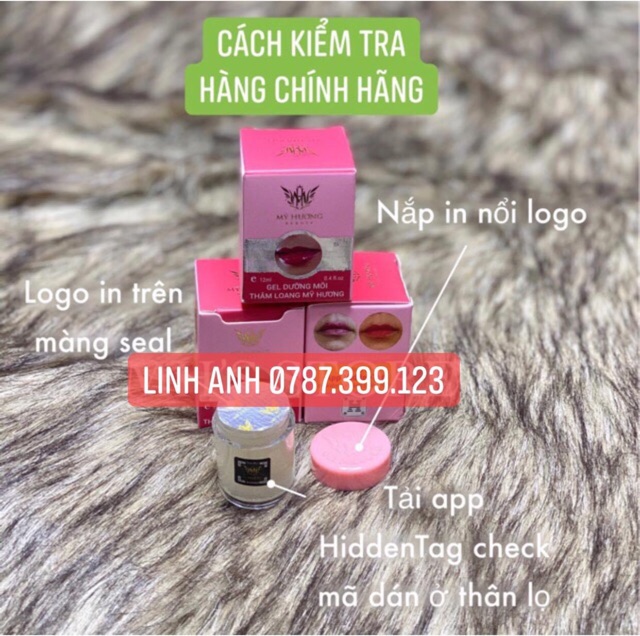 Dưỡng Môi Mỹ Hương Thâm Loang (handmade) | Thế Giới Skin Care