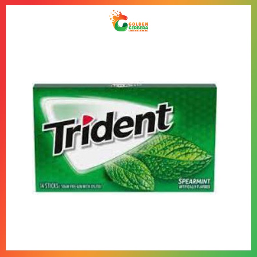 Kẹo Gum Trident Không Đường Nhiều Vị (Vỉ 14 Miếng) Giá Tốt