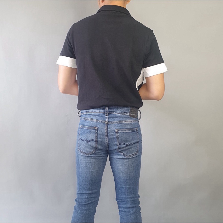 Áo Thun Nam Tay Ngắn | Áo Phông Nam Tay Lỡ Cổ Đứng Thời Trang Cao Cấp A02-04 | BigBuy360 - bigbuy360.vn