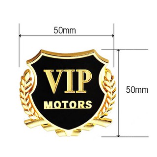 Bộ đôi Tem dán VIP xe hơi/ ô tô