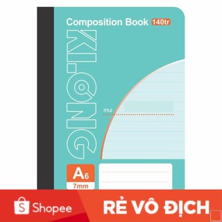 [ Combo 5 Quyển ] Sổ may KLONG 140tr A6; MS: 338