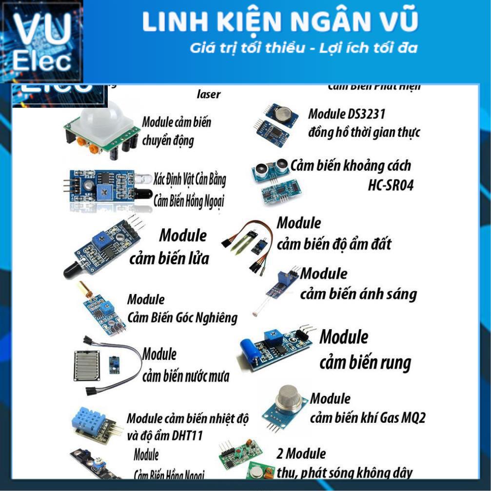 Bộ COMBO 16 Cảm Biến Arduino