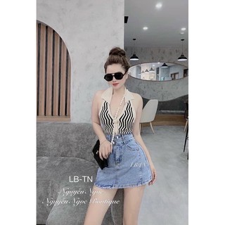 Áo len yếm siêu hot