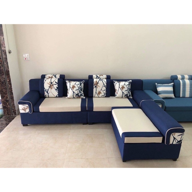 Sofa nỉ như hình và bàn trà 1m2 giá chỉ 6tr5(miễn phí vận chuyển HN)