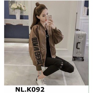 Áo khoác dù nam nữ dòng chữ đẹp, chất