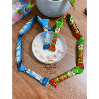 Kẹo thanh Choco Cube và Milk Cube (1 thanh 5 viên)