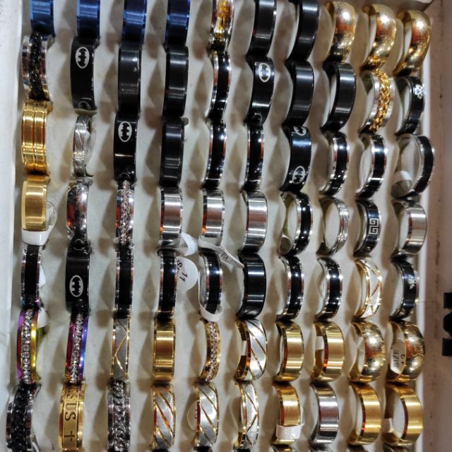 Nhẫn idol Hàn Quốc cá tính unisex