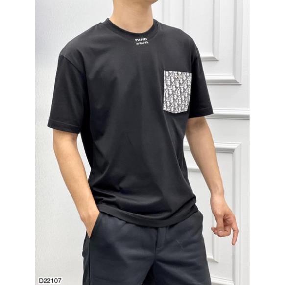 [Sẵn hàng] Áo Phông Nam Túi Thêu Logo DIO Siêu Đẹp - Áo Thun Nam DIO Cao Cấp