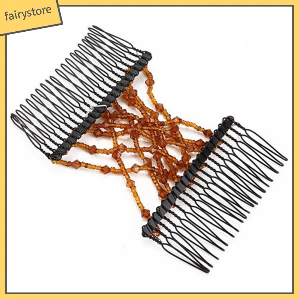 Lược Cài Tóc Thiết Kế   Đầu Đính Hạt Lấp Lánh Thời Trang Cho Nữ