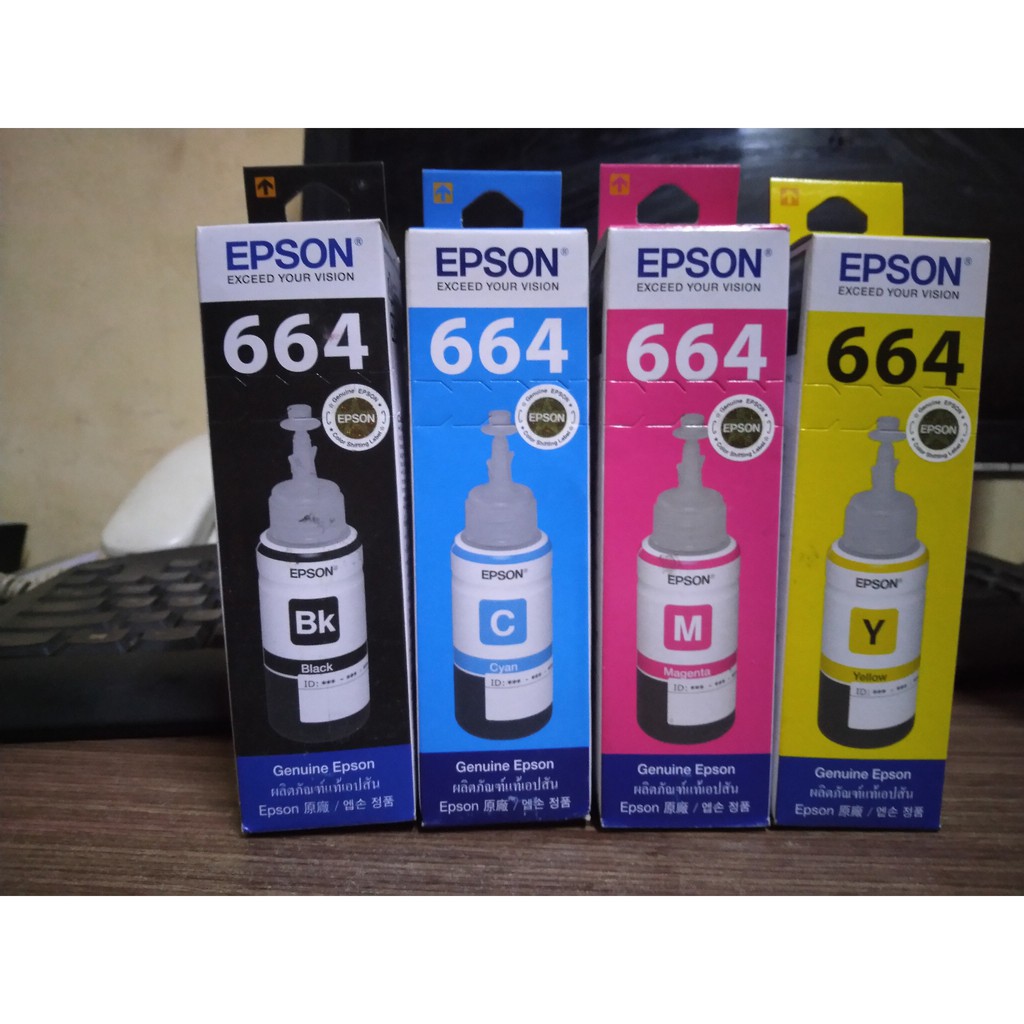 Mực in Epson 6641/6642/6643/6644 dành cho máy in phun liên tục