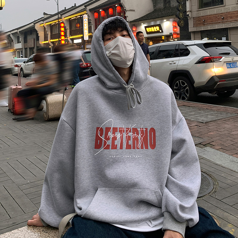 Áo Hoodie Dài Tay Dáng Rộng Cho Nam | BigBuy360 - bigbuy360.vn