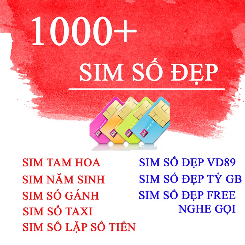 Kho Sim Số Đẹp Ý Nghĩa - Sim Tam Hoa - Sim Lộc Phát - Sim Số Lặp. Sang Trọng Và Đẳng Cấp