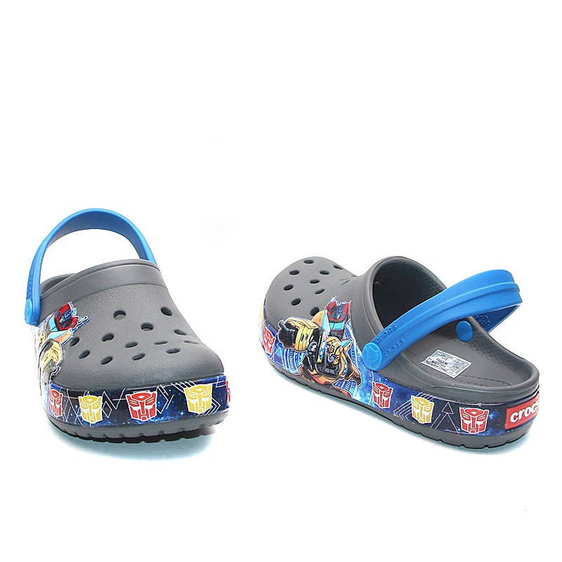 Giày crocs Chính Hãng Họa Tiết Xe Tải 3D Dễ Thương Cho Bé Trai Bé Gái 207074]