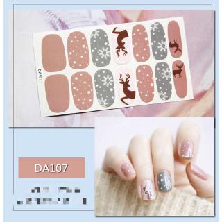 Set 14 miếng dán móng tay nghệ thuật