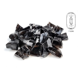 Black Obsidian - Đá thủy tinh núi lửa tự nhiên sưu tầm trưng bày, chế tác sản phẩm, thanh tẩy bài Tarot..